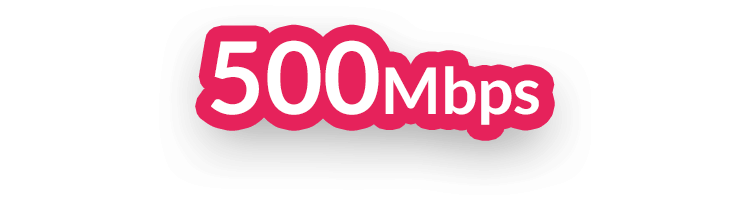 500mbps