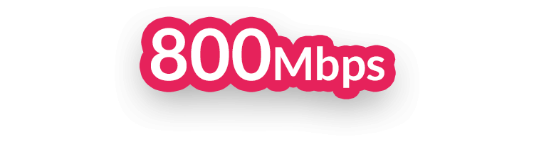 800mbps