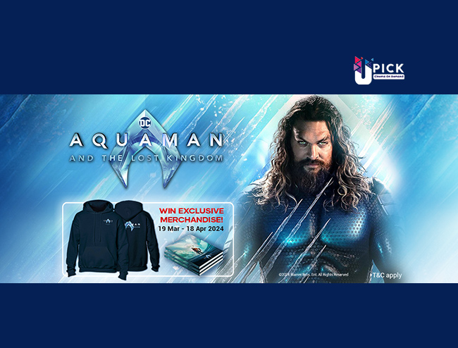 Aquaman and the Lost Kingdom Rent and Win Contest